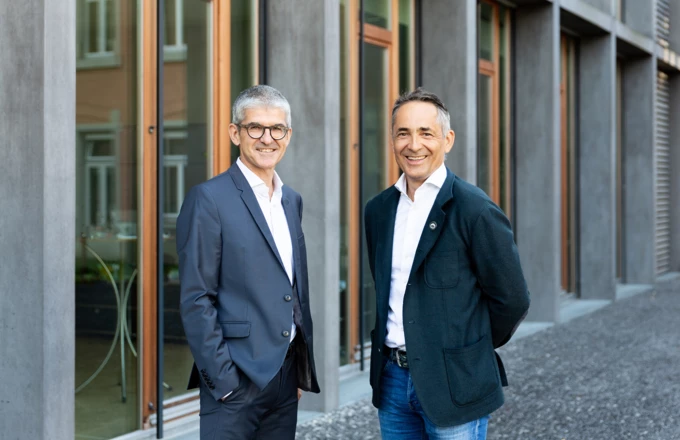 Blicken auf ein erfolgreiches Jahr zurück: Ernst Thurnher (l) und Hubert Rhomberg (r), Geschäftsführer der Rhomberg Gruppe. Blicken auf ein erfolgreiches Jahr zurück: Ernst Thurnher (l) und Hubert Rhomberg (r), Geschäftsführer der Rhomberg Gruppe.